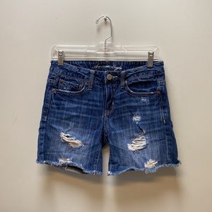 American Eagle Distressed Shorts